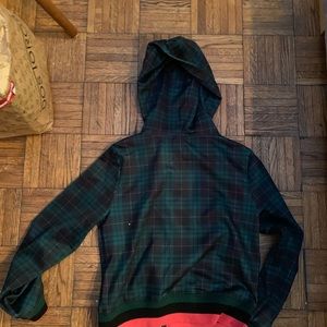 Pam & Gela Tops - PAM & GELA plaid zip-up Pam & Gela Tops - PAM & GELA plaid zip-up